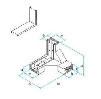 XQJF-F15下(xia)角垂直(zhi)三通