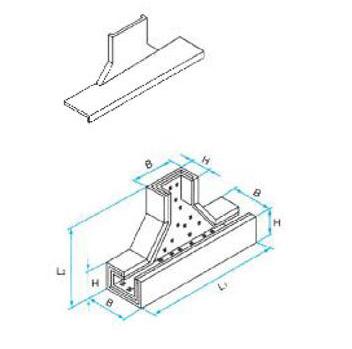 XQJF-F9下邊(bian)垂直三通(tong)防(fang)火橋架(jia)